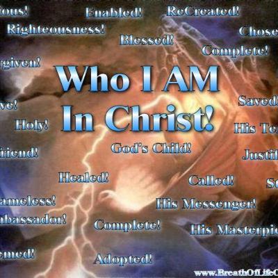 MY IDENTITY IN CHRIST