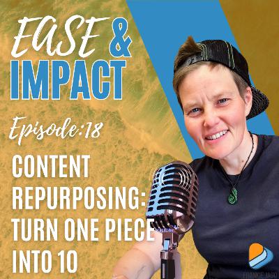 EP.18 - Content Repurposing: Turn one piece of content into 10 (without extra workload)