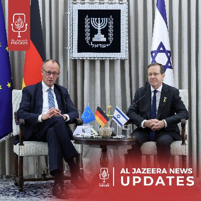 German chancellor visits Israel, RSF attacks kindergarten in Sudan