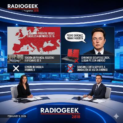 Radiogeek 2818 - El Gobierno Español también quiere romper con toda la privacidad de sus ciudadanos