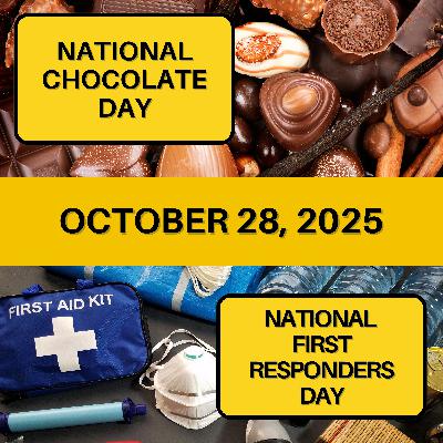 National Chocolate Day & National First Responders Day National Chocolate Day & National First Responders Day