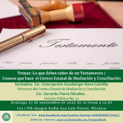 La importancia de contar con un Testamento / Que es y como funciona la Mediación y Conciliación en un Conflicto La importancia de contar con un Testamento / Que es y como funciona la Mediación y Conciliación en un Conflicto