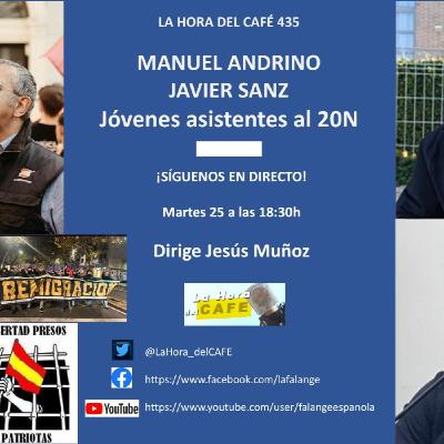 LHDC 435 La juventud está en nuestras filas.Falange en las calles Manif. 21N. Prensa y políticos mienten
