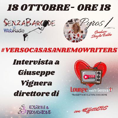 Lounge Web TV Genova e “Autori Flambé” con Giuseppe Vignera Lounge Web TV Genova e “Autori Flambé” con Giuseppe Vignera