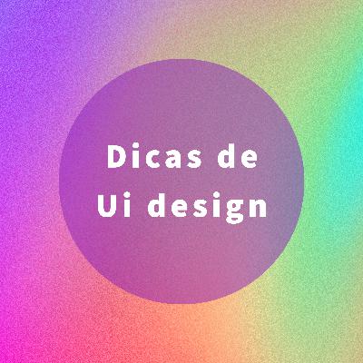 Apresentação do canal telegram "Dicas de UI DESIGN"