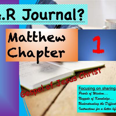 Hear2See S12 E1 Gospel of Matthew Chapter 1