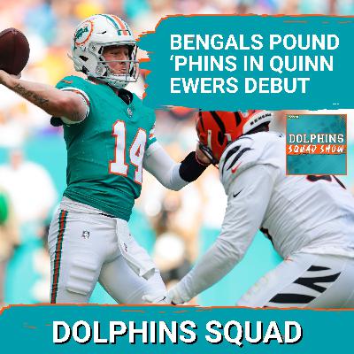 DOLPHINS SQUAD: 3rd Quarter TO's SINK QUINN EWERS, MIAMI DOLPHINS in 45-21 L TO Cincinnati Bengals