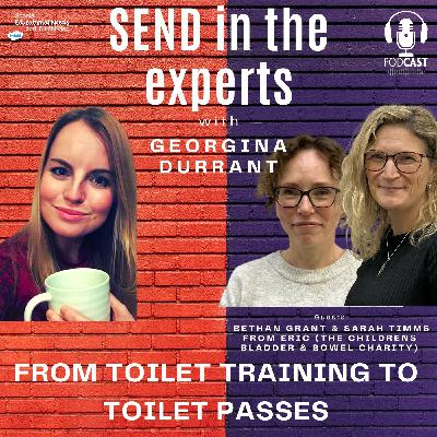 From toilet training to toilet passes- Georgina Durrant in conversation with ERIC, the children's bowel and bladder charity.