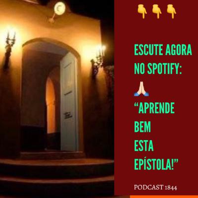 Aprende bem esta epístola Aprende bem esta epístola