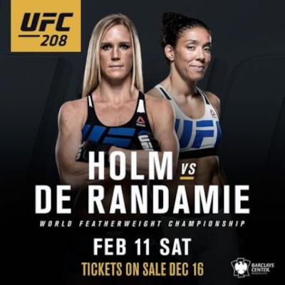 Bookie Beatdown: UFC 208: Holm vs De Randamie