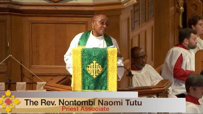The Thirteenth Sunday after Pentecost | August 27, 2023 | 9:00 a.m. | The Rev. Nontombi Naomi Tutu The Thirteenth Sunday after Pentecost | August 27, 2023 | 9:00 a.m. | The Rev. Nontombi Naomi Tutu