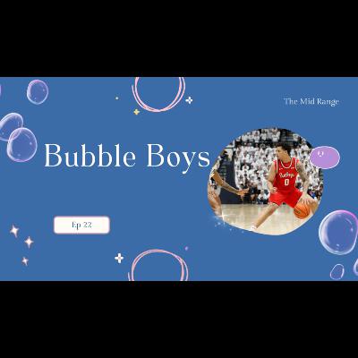 THE BUBBLE BOYS. TALKING BUBBLE WITH THE BUBBLE BOYS