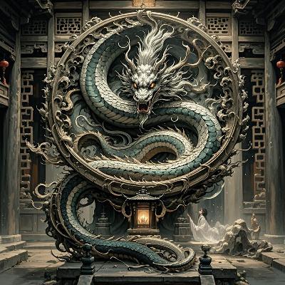 魅影缠绕：揭秘腾蛇在灵异事件中的神秘含义