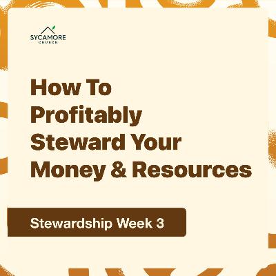 How To Profitably Steward Your Money & Resources | Stewardship Week 3 | Pastor Tolulope Moody