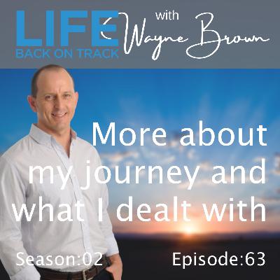 More about my journey and what I dealt with along the way More about my journey and what I dealt with along the way