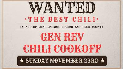 CHILI COOK-OFF INVITATION