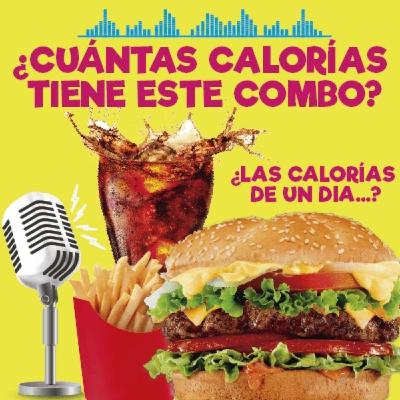 Cuantas calorías tiene un combo ...? Hamburguesa, Papas, papas y cola