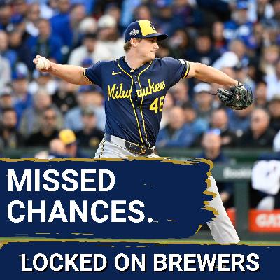 BREWERS POSTCAST: Tough Night in Wrigley | Brewers MISS Chances, Cubs Take Game 3