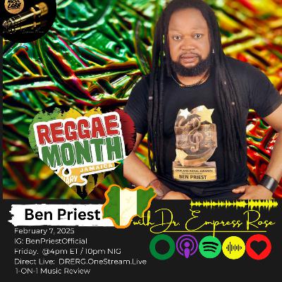Ben Priest - ReggaeMonth Exclusive