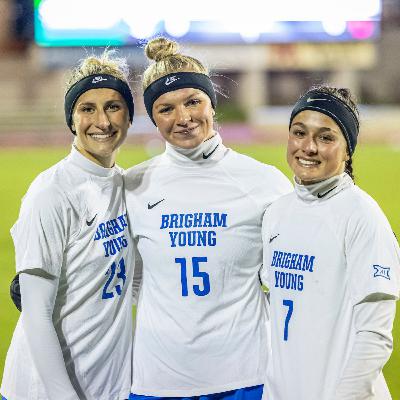 BYU Big 12 Championships | Brecken Mozingo, Ellie Walbruch, Erin Bailey, Allie Fryer