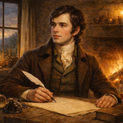 Robert Burns Sleep Story | The Life of Scotland's National Poet & The History of Burns Night