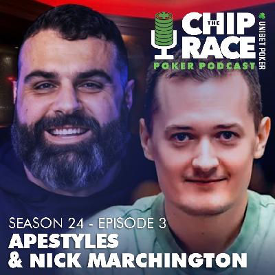 The Chip Race - S24E3 - Apestyles Nick Marchington Shaun Deeb