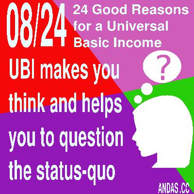 08 Helps to question the status quo 08 Helps to question the status quo
