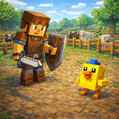 Chapter 40 – The First Armor (Bedtime Story for Kids)| Karlik’s Minecraft Stories