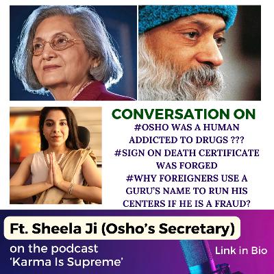Osho's Sheela : 'He Was a Human Addicted to Drugs' | NETFLIX 'Searching for Sheela' Osho's Sheela : 'He Was a Human Addicted to Drugs' | NETFLIX 'Searching for Sheela'
