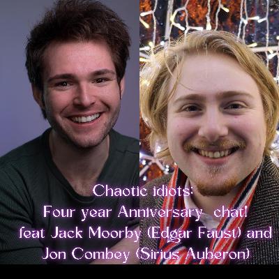 Coffeebreak: Chaotic idiots Four year anniversary chat Feat. Jon combey & Jack Moorby Coffeebreak: Chaotic idiots Four year anniversary chat Feat. Jon combey & Jack Moorby