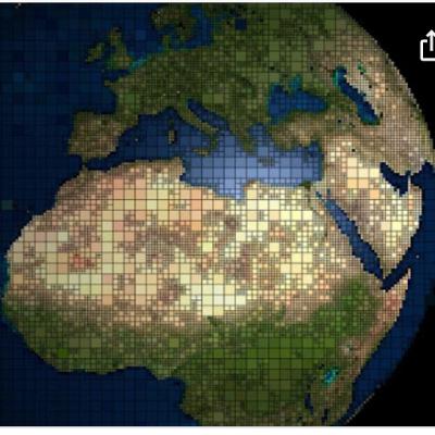 Explicación : hipótesis 1 en un único orden mundial , hipótesis 2 , un mundo multipolar.