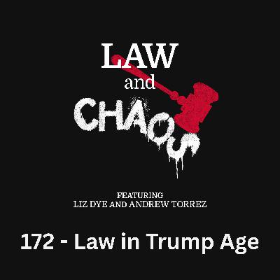 Ep 172 — Law School In The Age Of Trump (Ft. Prof. Eric Segall)