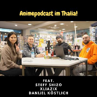 Animepodcast im Buchhaus Wittwer-Thalia Stuttgart mit xLiaZix, Steffshizo & Danijel Köstlich