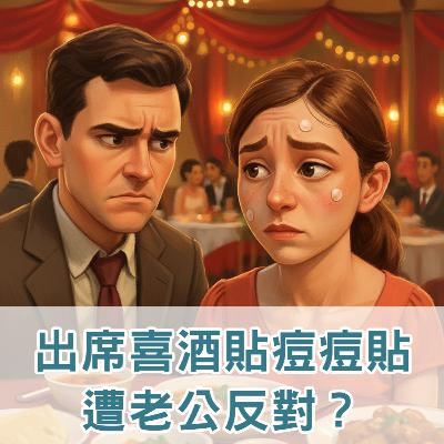 【S2 EP.127】出席喜酒貼痘痘貼遭老公反對? 【S2 EP.127】出席喜酒貼痘痘貼遭老公反對?