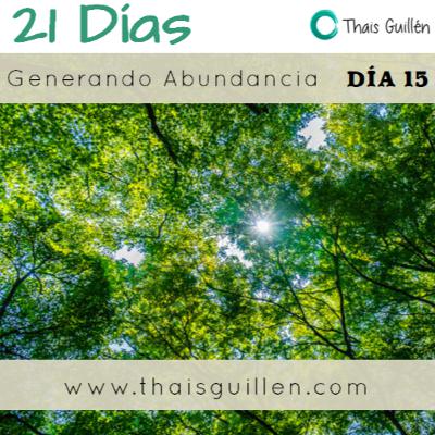 Reto 21 días: Día 15 Generando abundancia