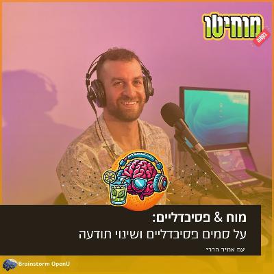02 מוח & פטריות: על סמים פסיכדליים ושינוי תודעה | אמיר הררי