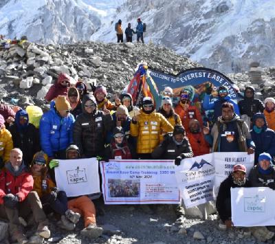 De no moure's del sofà a pujar al camp base l'Everest: "Quan vaig arribar no m'ho creia"
