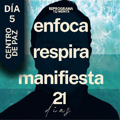 🌻👁️126 - Día 5 "Centro de paz interior" - (21 días de meditación)