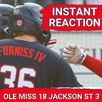 REACTION: Ole Miss DOMINATES Jackson State 18-3 as Bissetta & Utermark Blast 2 Home Runs Each! REACTION: Ole Miss DOMINATES Jackson State 18-3 as Bissetta & Utermark Blast 2 Home Runs Each!