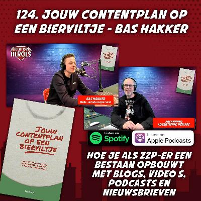 Jouw contentplan op een bierviltje - Met Bas Hakker #124 Jouw contentplan op een bierviltje - Met Bas Hakker #124