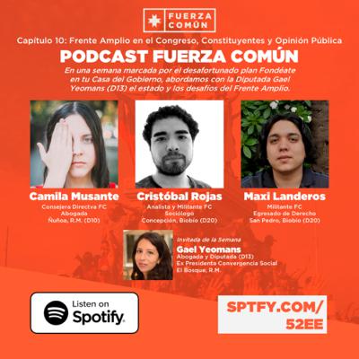 Capítulo 10: Frente Amplio en el Congreso, Constituyentes y Opinión Pública
