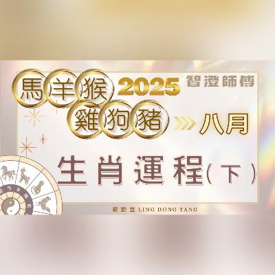 2025年8月運勢 十二生肖 運程預測（下） | 每個生肖也有特別注意事項🌟記得看完 | 馬羊猴雞狗豬生肖 運程 | 事業 愛情 財運 預測 | 2025增運 運勢