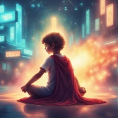 💪🏼Mijn Superkracht , kindermeditatie om te ontprikkelen en op te laden na een drukke school dag