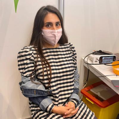 Un día juntos | primer día de mi nuevo trabajo / HOY ME VACUNÉ 💉