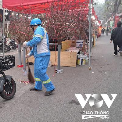 Chợ hoa Tết, đẹp là phải sạch Chợ hoa Tết, đẹp là phải sạch