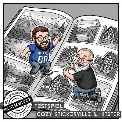 BW586 - TestSpiel: Cozy Stickerville, Hitster: Urban und Deckers