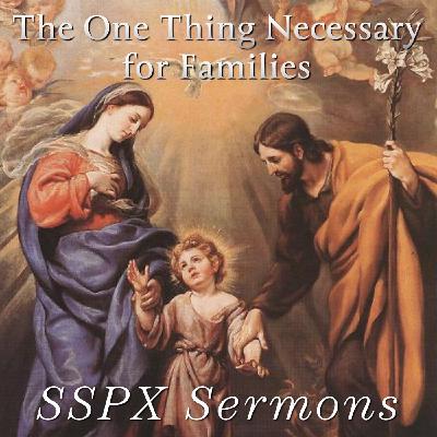 The One Thing Necessary for Families – SSPX Sermons