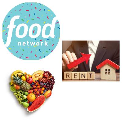 High rent in Clarksville, Eating Healthy and the Food Network comes to town