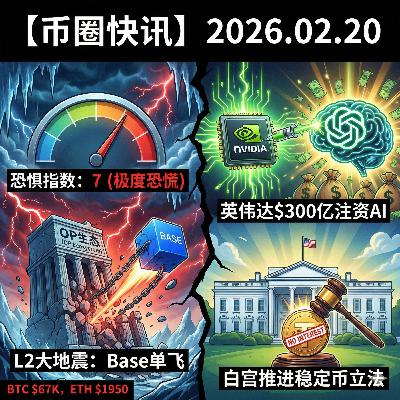 恐慌指数探底7!Base“单飞”带崩OP,英伟达300亿狂砸OpenAI,白宫拟全面封杀稳定币生息 恐慌指数探底7!Base“单飞”带崩OP,英伟达300亿狂砸OpenAI,白宫拟全面封杀稳定币生息