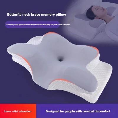 Orthopedic Cervical Pillow – Memory Foam Neck Support Pillow for Spine Alignment, Anti-Hunchback & Comfortable Sleep
